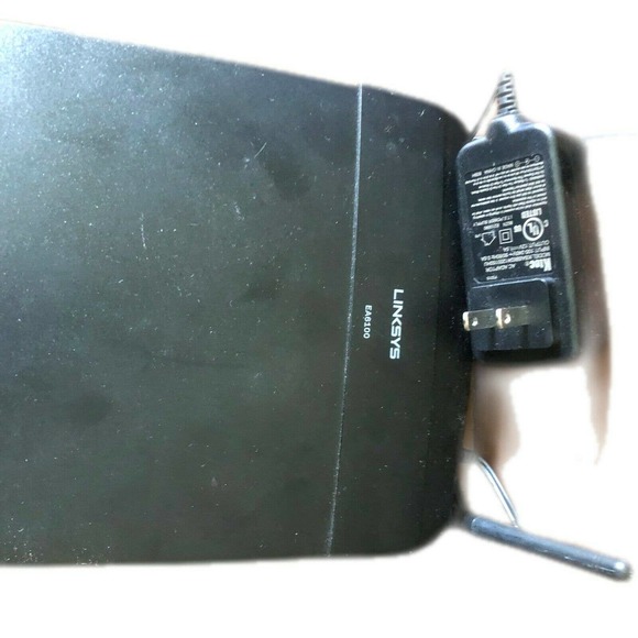 Linksys Black EA6100 Dual Band Smart Wi-Fi Router Power Cord Wireless Network - Picture 4 of 7